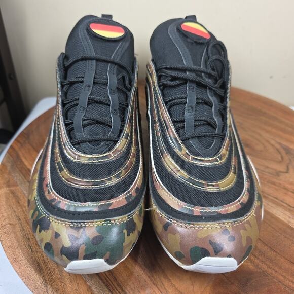 Nike Air max 97 Country Camo Germany Mens Green Camo Size 11 Shoes AJ2614-204 - Picture 5 of 10